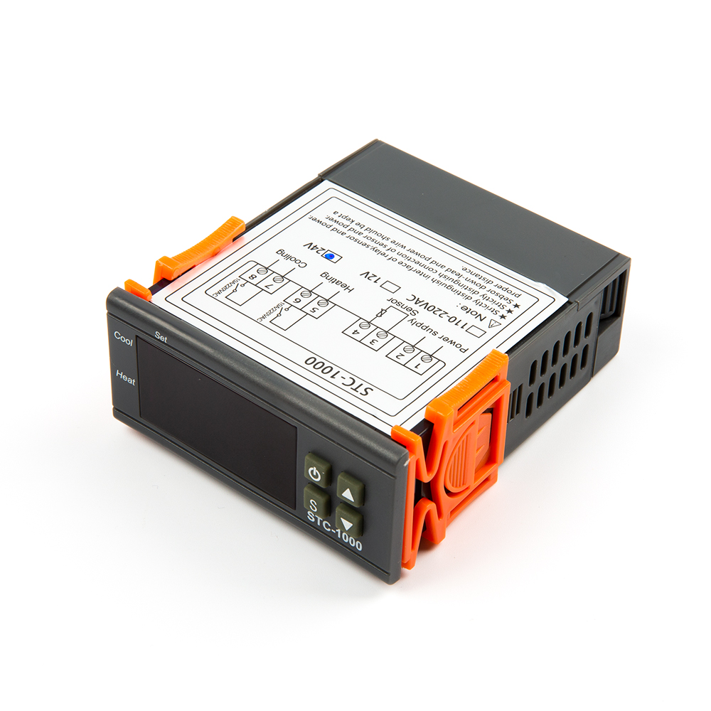 Цифровой терморегулятор (термостат) STC-1000, 24в